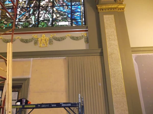 Senate Wall Fabric & Finish Details