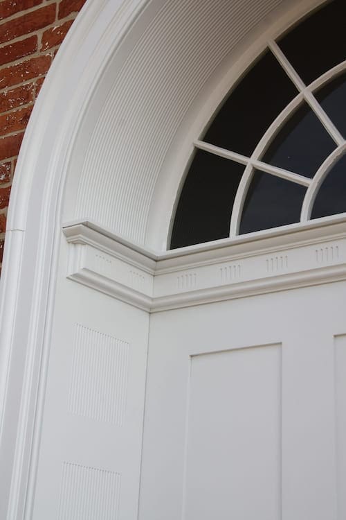 T.h. Hickman House Door Detail