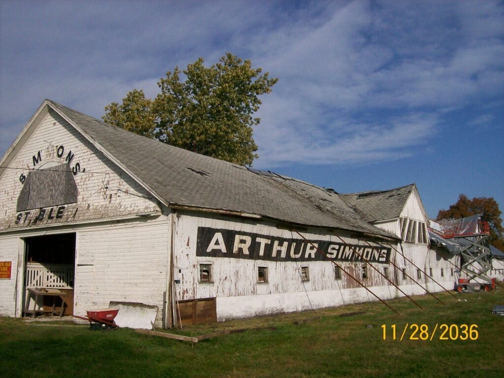 Simmons Stables Preservation - Before
